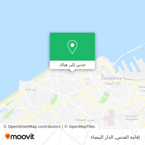 خريطة إقامة القدس