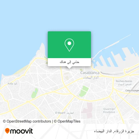 خريطة جزيرة الزرقاء