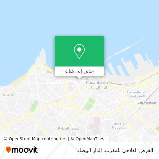 خريطة القرض الفلاحي للمغرب