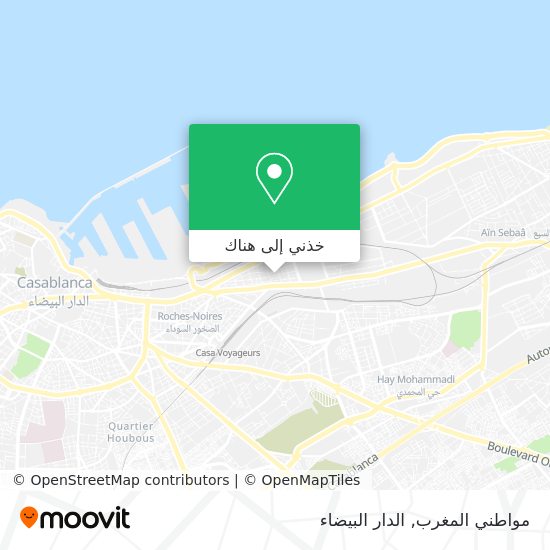 خريطة مواطني المغرب