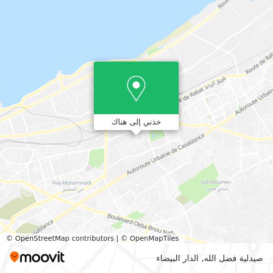 خريطة صيدلية فضل الله