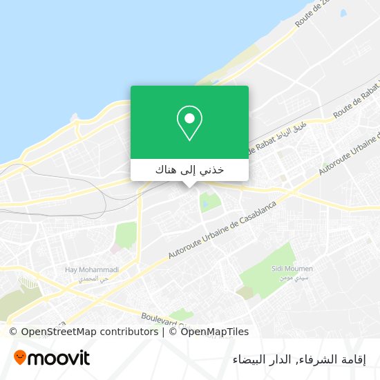 خريطة إقامة الشرفاء