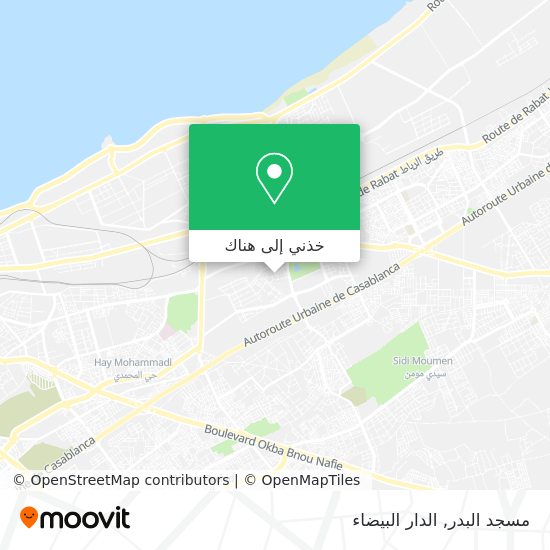 خريطة مسجد البدر