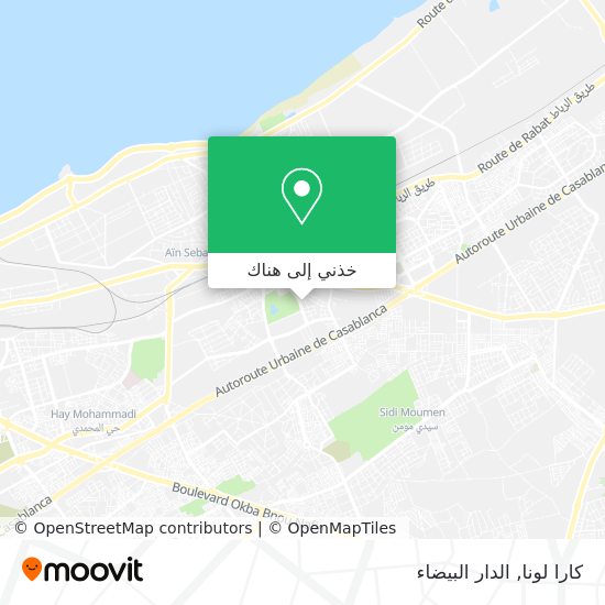 خريطة كارا لونا