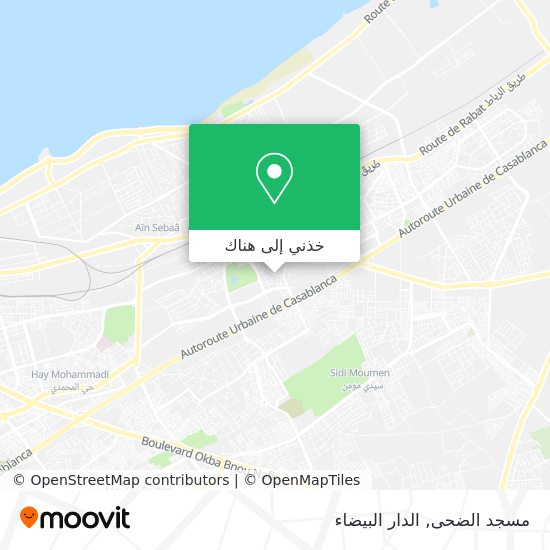 خريطة مسجد الضحى