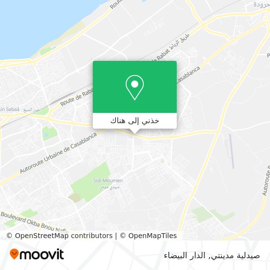 خريطة صيدلية مدينتي