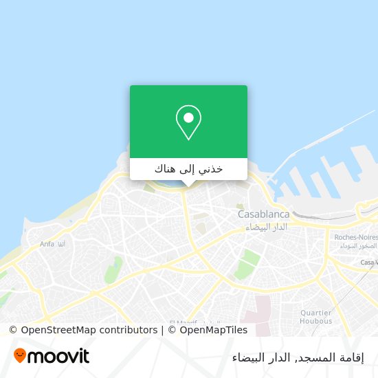 خريطة إقامة المسجد
