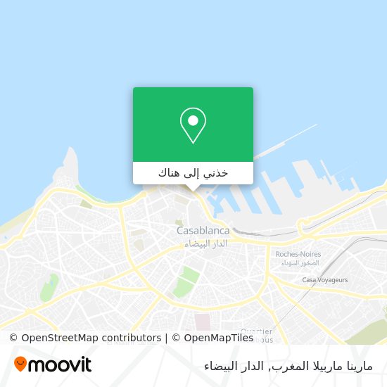 خريطة مارينا ماربيلا المغرب