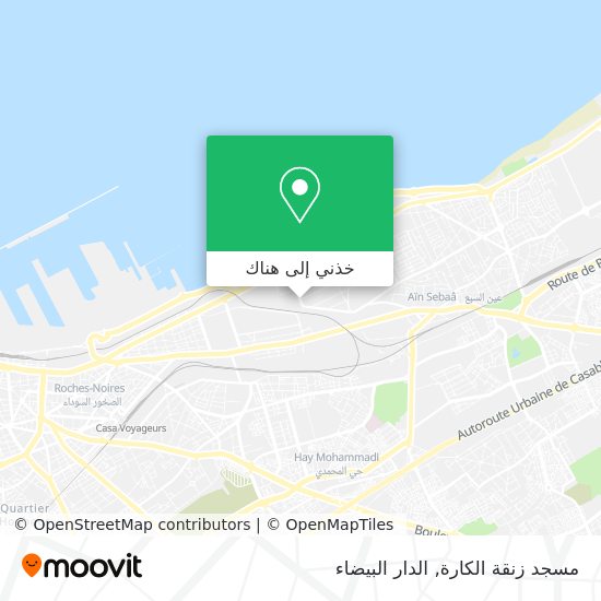 خريطة مسجد زنقة الكارة