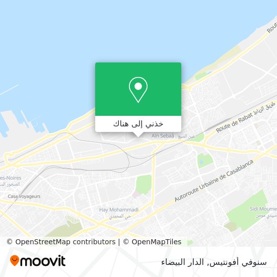 خريطة سنوفي أفونتيس