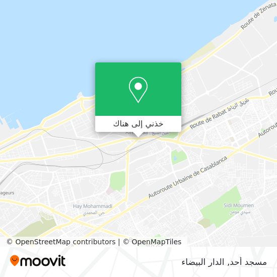 خريطة مسجد أحد