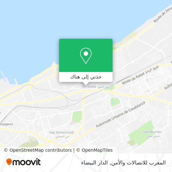 خريطة المغرب للاتصالات والأمن