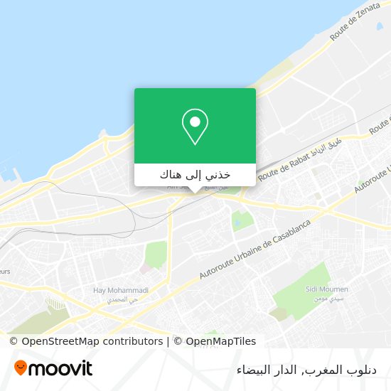 خريطة دنلوب المغرب