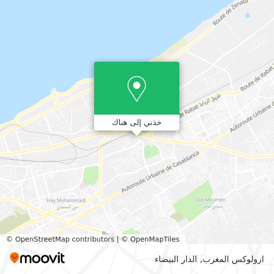 خريطة ازولوكس المغرب