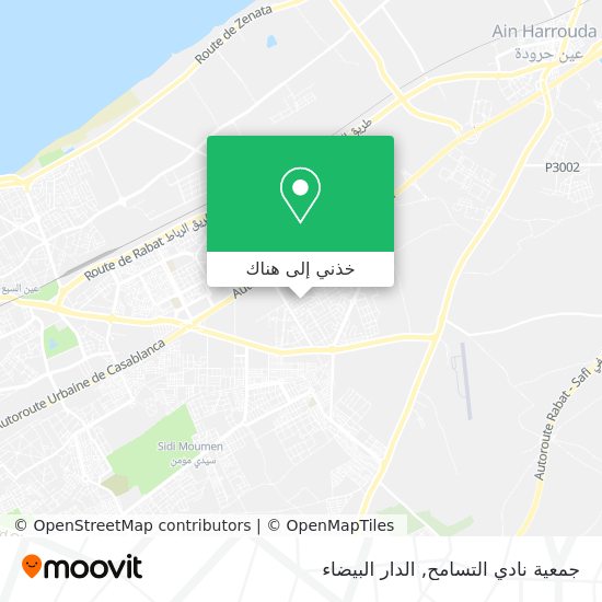 خريطة جمعية نادي التسامح