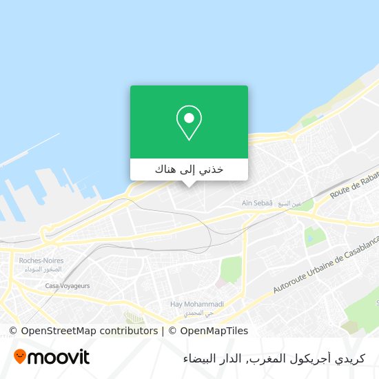 خريطة كريدي أجريكول المغرب