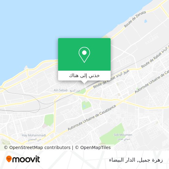 خريطة زهرة جميل