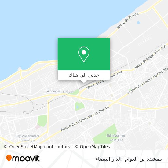 خريطة مقشدة بن العوام