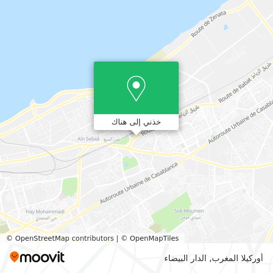 خريطة أوركيلا المغرب