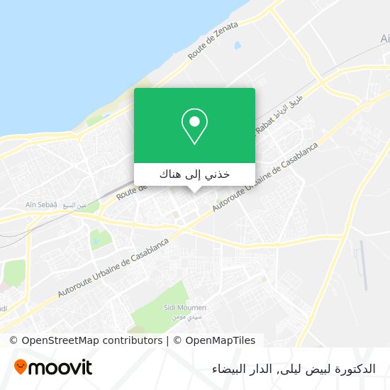 خريطة الدكتورة لبيض ليلى