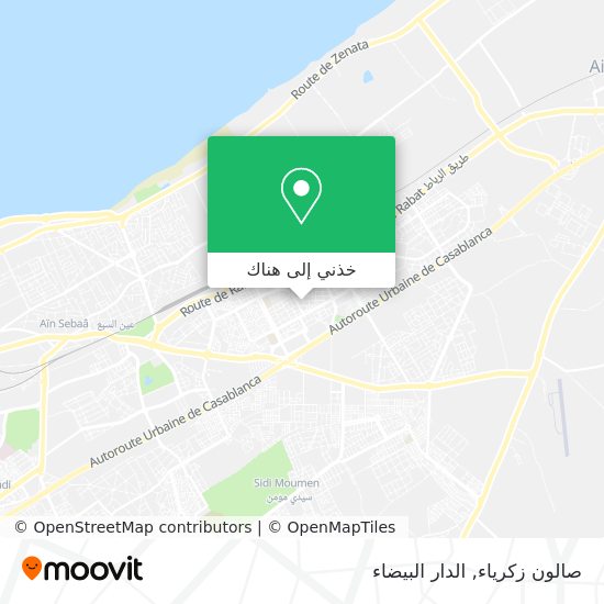 خريطة صالون زكرياء