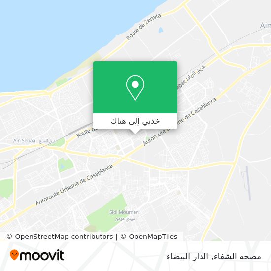 خريطة مصحة الشفاء