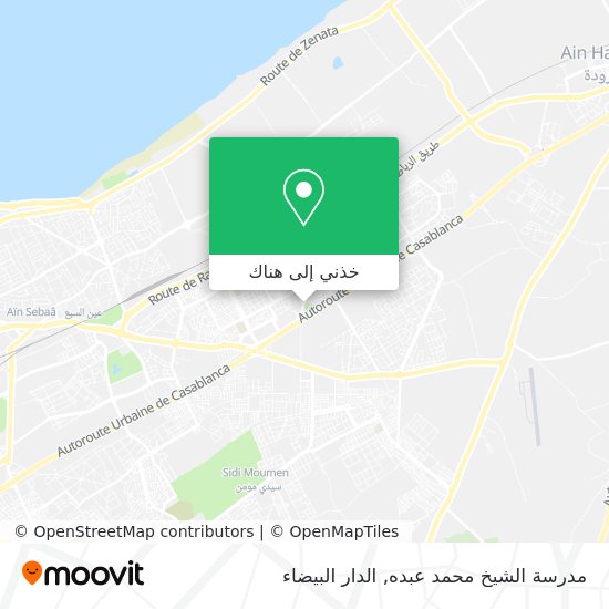خريطة مدرسة الشيخ محمد عبده