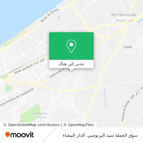 خريطة سوق الجملة سيد البرنوصي