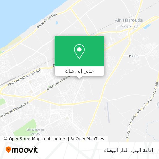 خريطة إقامة البدر