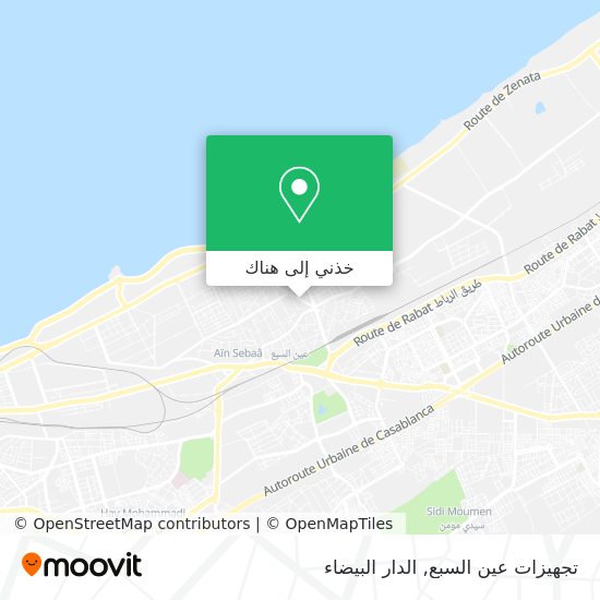 خريطة تجهيزات عين السبع