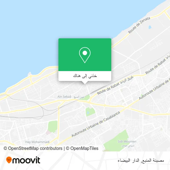 خريطة مصبنة المنبع