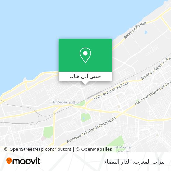 خريطة بيزآب المغرب