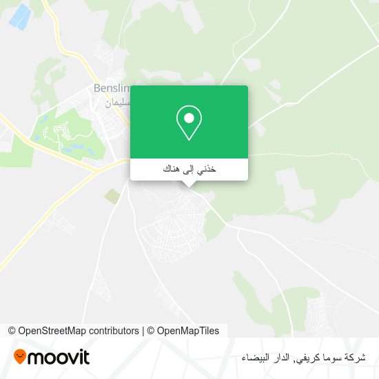 خريطة شركة سوما كريفي