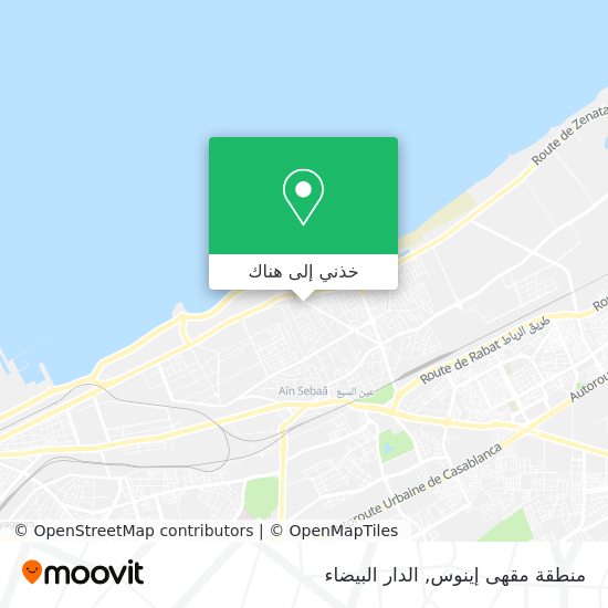 خريطة منطقة مقهى إينوس