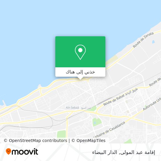 خريطة إقامة عبد المولى