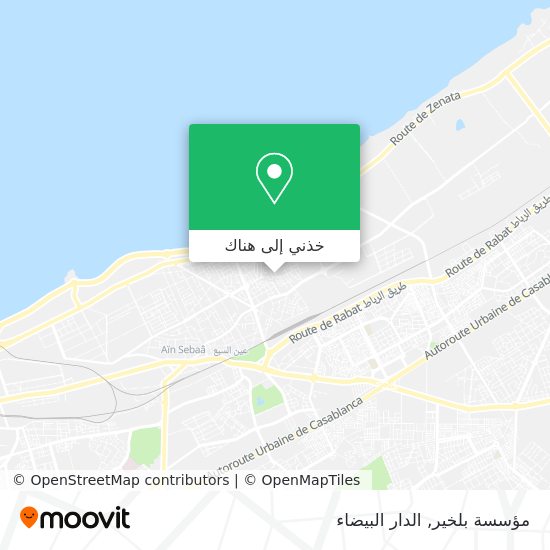 خريطة مؤسسة بلخير