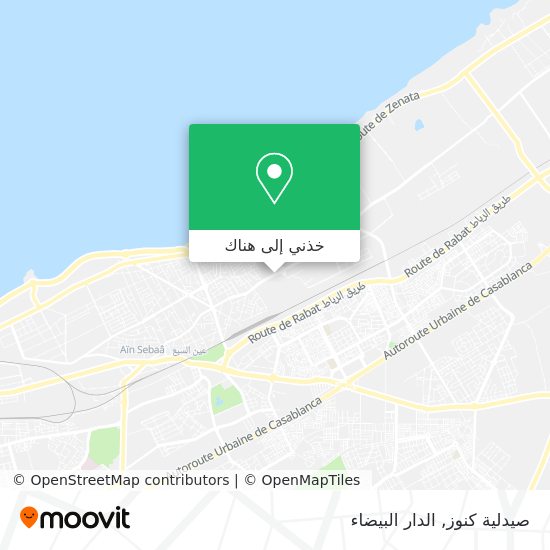 خريطة صيدلية كنوز