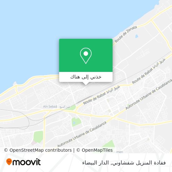 خريطة ففادة المنزيل شفشاوني