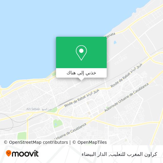 خريطة كراون المغرب للتعليب