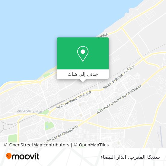 خريطة سديكا المغرب