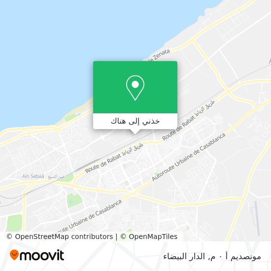 خريطة مونصديم أ ٠ م