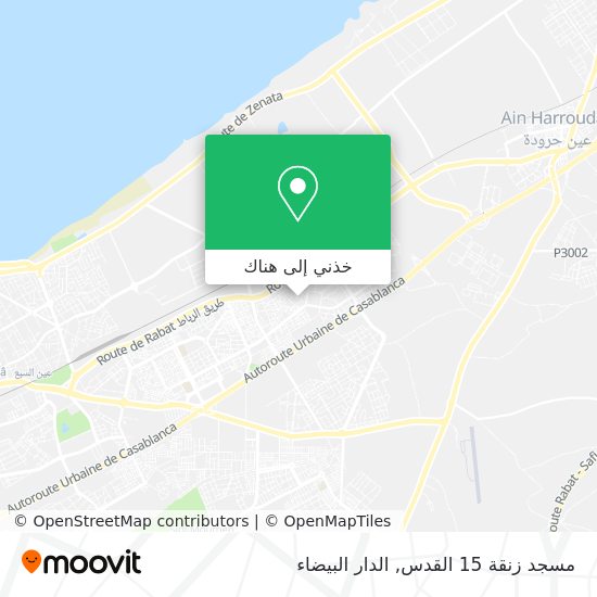 خريطة مسجد زنقة 15 القدس