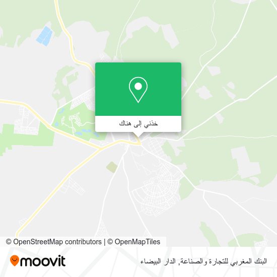 خريطة البنك المغربي للتجارة والصناعة