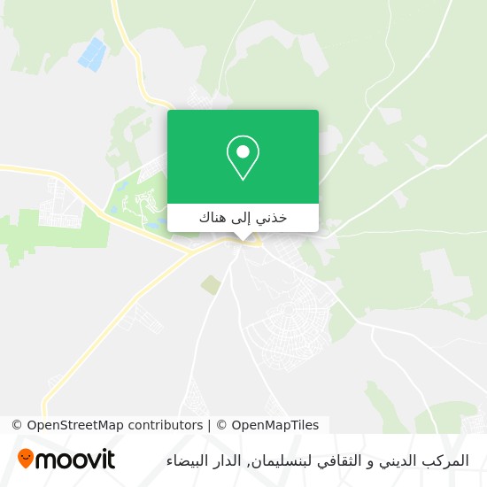 خريطة المركب الديني و الثقافي لبنسليمان