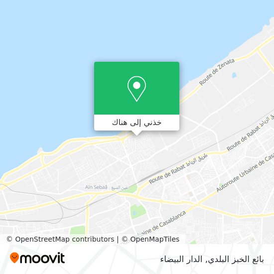 خريطة بائع الخبز البلدي