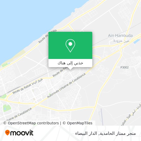 خريطة متجر ممتاز الحامدية