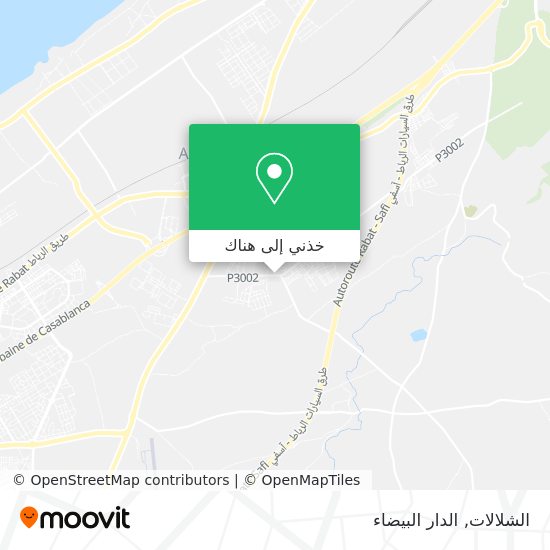 خريطة الشلالات