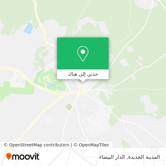 خريطة المدينة الجديدة