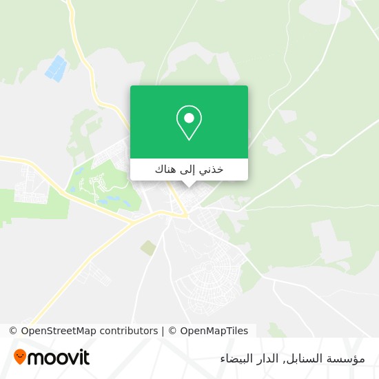 خريطة مؤسسة السنابل