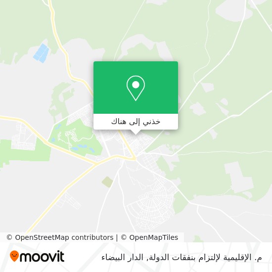 خريطة م. الإقليمية لإلتزام بنفقات الدولة